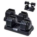 Adjustable Single-Handed Dumbbell Set inSPORTline DuraBell® 2 x 5 – 41 kg