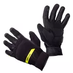 Motorcycle Gloves W-TEC Binetto - Black-Fluo