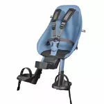 Front-Mounted Child Bike Seat w/ Adaptor Urban Iki - Fuji Blue/Bincho Black