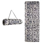 Exercise Mat inSPORTline Camu 173x61x0.4cm - Grey Camouflage