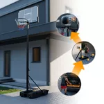 Foldable Basketball Hoop inSPORTline Tifton
