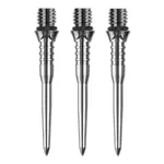 Dart Points Mission Titan Pro Ti Conversion Grooved Silver 26 mm – 3-Pack