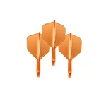 Dart Flights Target K-Flex Neon No.6 Short – 3-Pack - Fluo Orange