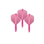 Dart Flights Target K-Flex Neon No.6 Short – 3-Pack - Fluo Pink