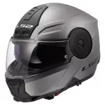 Flip-Up Motorcycle Helmet LS2 FF902 Scope II Solid Matte Titanium