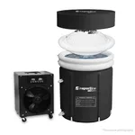 Portable Cold Plunge Tub inSPORTline FrostZen Pro II w/ Temperature Controller