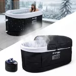 Portable Cold Plunge Tub w/ Steam System inSPORTline FrostPeace