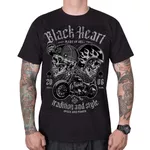 T-Shirt BLACK HEART Traditional and Style