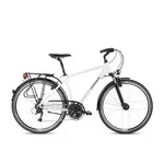 Men’s Trekking Bike Kross Trans 4.0 28” – 2021 - Mother of Pearl/Black
