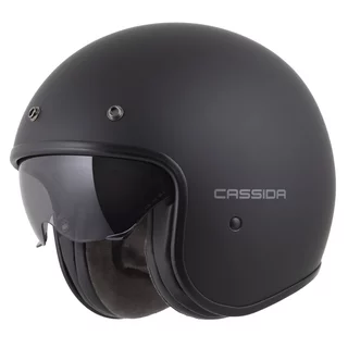 Motorcycle Helmet Cassida Oxygen Solid 2.0 Matte Black/Dark Gray