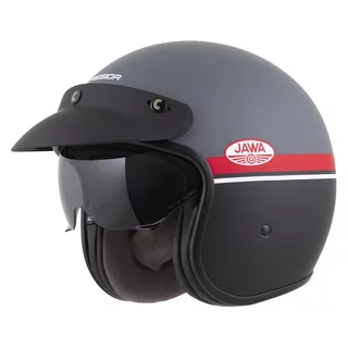 Motorcycle Helmet Cassida Oxygen Jawa OHC 2.0 Matte Gray/Red/Black/White