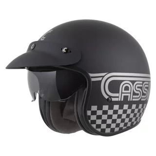 Motorcycle Helmet Cassida Oxygen Rondo 2.0 Matte Black/Silver