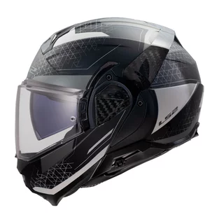 Flip-Up Motorcycle Helmet LS2 FF910 Advant II Astral Gray P/J