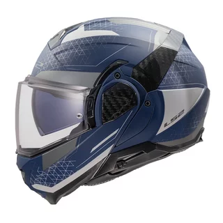 Flip-Up Motorcycle Helmet LS2 FF910 Advant II Astral Navy Blue Gray P/J