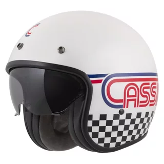 Motorcycle Helmet Cassida Oxygen Rondo 2.0 Pearl White/Red/Blue/Black