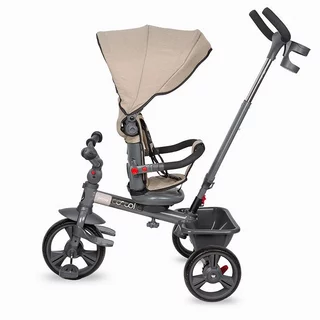 Three-Wheel Stroller w/ Tow Bar Coccolle Primo - Magenta