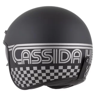 Motorcycle Helmet Cassida Oxygen Rondo 2.0 Matte Black/Silver