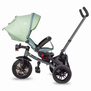Three-Wheel Stroller w/ Tow Bar Coccolle Pianti - True Blue