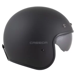 Motorcycle Helmet Cassida Oxygen Solid 2.0 Matte Black/Dark Gray