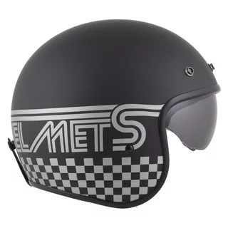 Motorcycle Helmet Cassida Oxygen Rondo 2.0 Matte Black/Silver