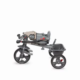 Three-Wheel Stroller w/ Tow Bar Coccolle Primo - Magenta