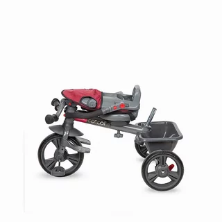 Three-Wheel Stroller w/ Tow Bar Coccolle Primo - Magenta