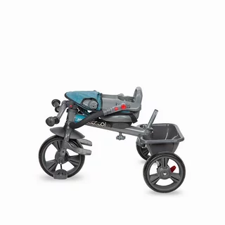 Three-Wheel Stroller w/ Tow Bar Coccolle Primo - Magenta