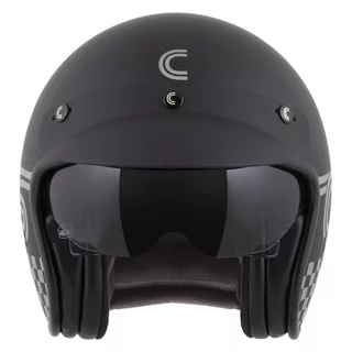 Motorcycle Helmet Cassida Oxygen Rondo 2.0 Matte Black/Silver