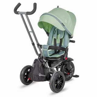 Three-Wheel Stroller w/ Tow Bar Coccolle Pianti - True Blue
