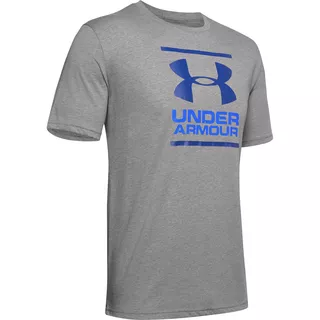 Men’s T-Shirt Under Armour GL Foundation SS T - Steel Light Heather