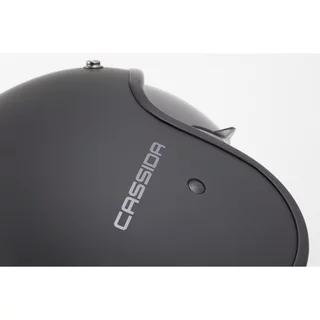 Motorcycle Helmet Cassida Oxygen Solid 2.0 Matte Black/Dark Gray