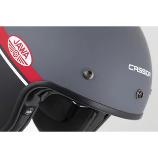 Motorcycle Helmet Cassida Oxygen Jawa OHC 2.0 Matte Gray/Red/Black/White