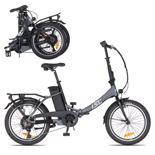 Folding E-Bike inSPORTline ISL Felior 468 Wh 20” – 2026 - Titanium Grey