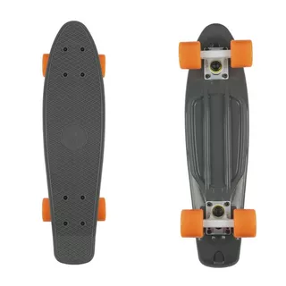 Penny Board Fish Classic 22” - Green/Orange - Grey-White-Orange