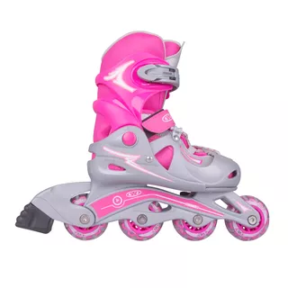 Adjustable Inline skates WORKER Juny Girl - Pink