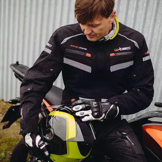 Men’s Moto Pants W-TEC Kaluzza GS-1614 - Black
