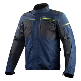 Men’s Motorcycle Jacket LS2 Endurance Blue Black H-V Yellow - Blue/Black/Fluo Yellow - Blue/Black/Fluo Yellow