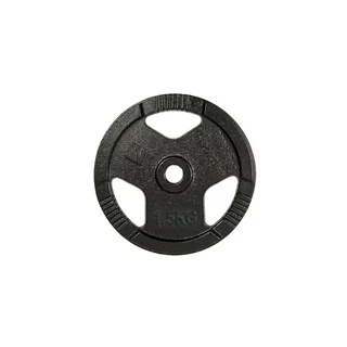 Cast Iron Weight Plate inSPORTline Hamerton Black 1.25 kg, 30 mm