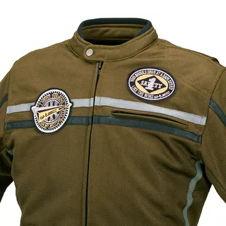 Motorcycle Jacket W-TEC Bellvitage Khaki Chameleon - khaki chameleon