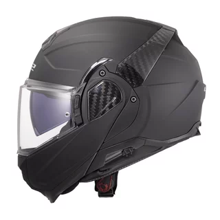 Flip-Up Motorcycle Helmet LS2 FF910 Advant II Solid Matte Black P/J