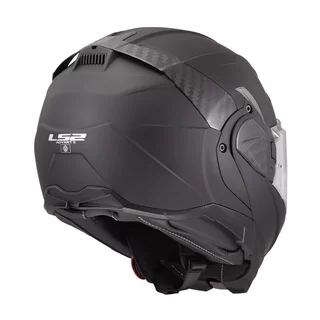 Flip-Up Motorcycle Helmet LS2 FF910 Advant II Solid Matte Black P/J