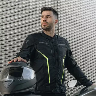 Motorcycle Jacket Ozone Delta IV - Black