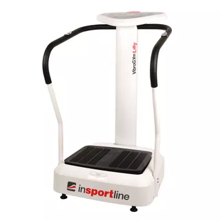 VibroGym inSPORTline Lilly Vibration Machine - Silver - White