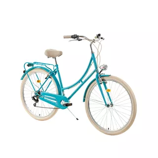 Urban Bike DHS Citadinne 2634 26” – 2018 - Orange - Light Blue