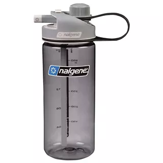 Sports Water Bottle NALGENE MultiDrink Sustain 600 ml - Purple - Gray