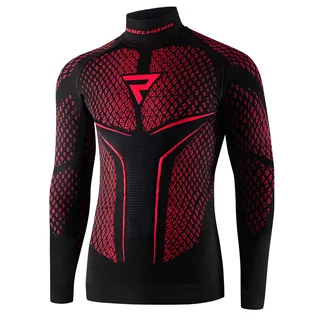Thermal Motorcycle Jersey Rebelhorn Therm II - Black-Red