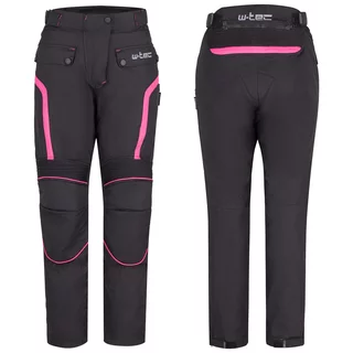 Women’s Motorcycle Pants W-TEC Durmanes Lady - Black-Pink