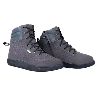 Motorcycle Boots W-TEC Elton - černo-tmavě šedá - černo-tmavě šedá