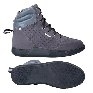 Motorcycle Boots W-TEC Elton - černo-tmavě šedá