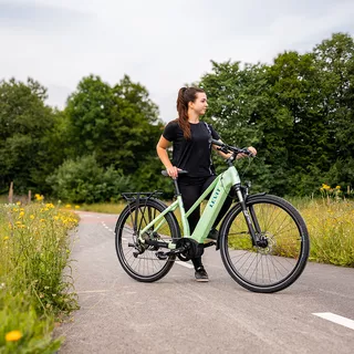 Trekking E-Bike Levit Columba Bosch Performance 625 28” - Matt Mint